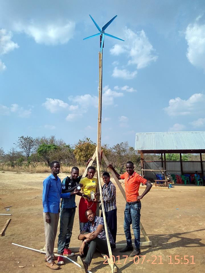 Page 10 Wind turbines in Zeze BTS Newsletter September 2017 Making wind turbines in Zeze, Kigoma Our local TDT rep for Kigoma