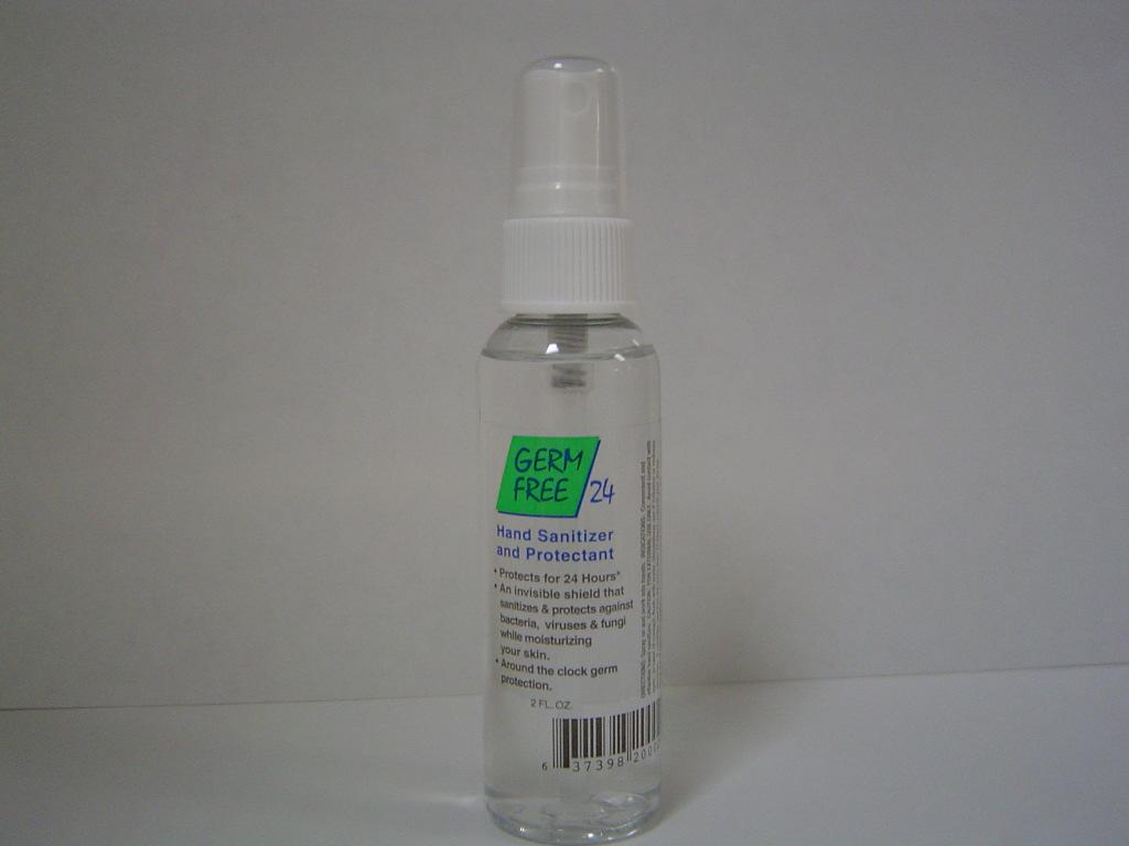 GERM FREE 24 Retail consumer products 2 oz GERM FREE 24 Use