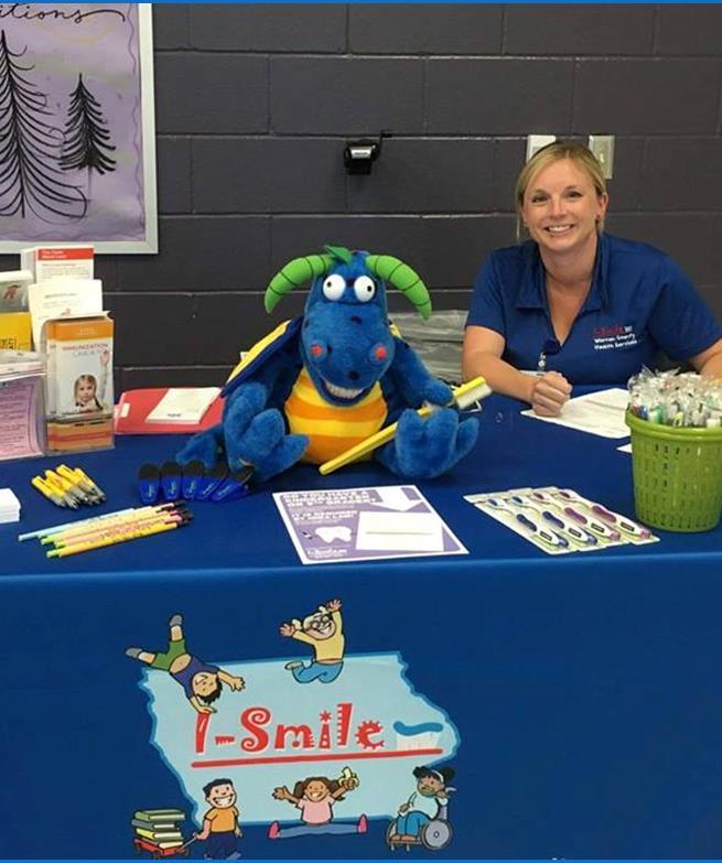 The I-Smile Coordinators Responsibilities Provide trainings for health care providers (how to provide oral screenings and apply fluoride) Provide presentations for community organizations (why oral