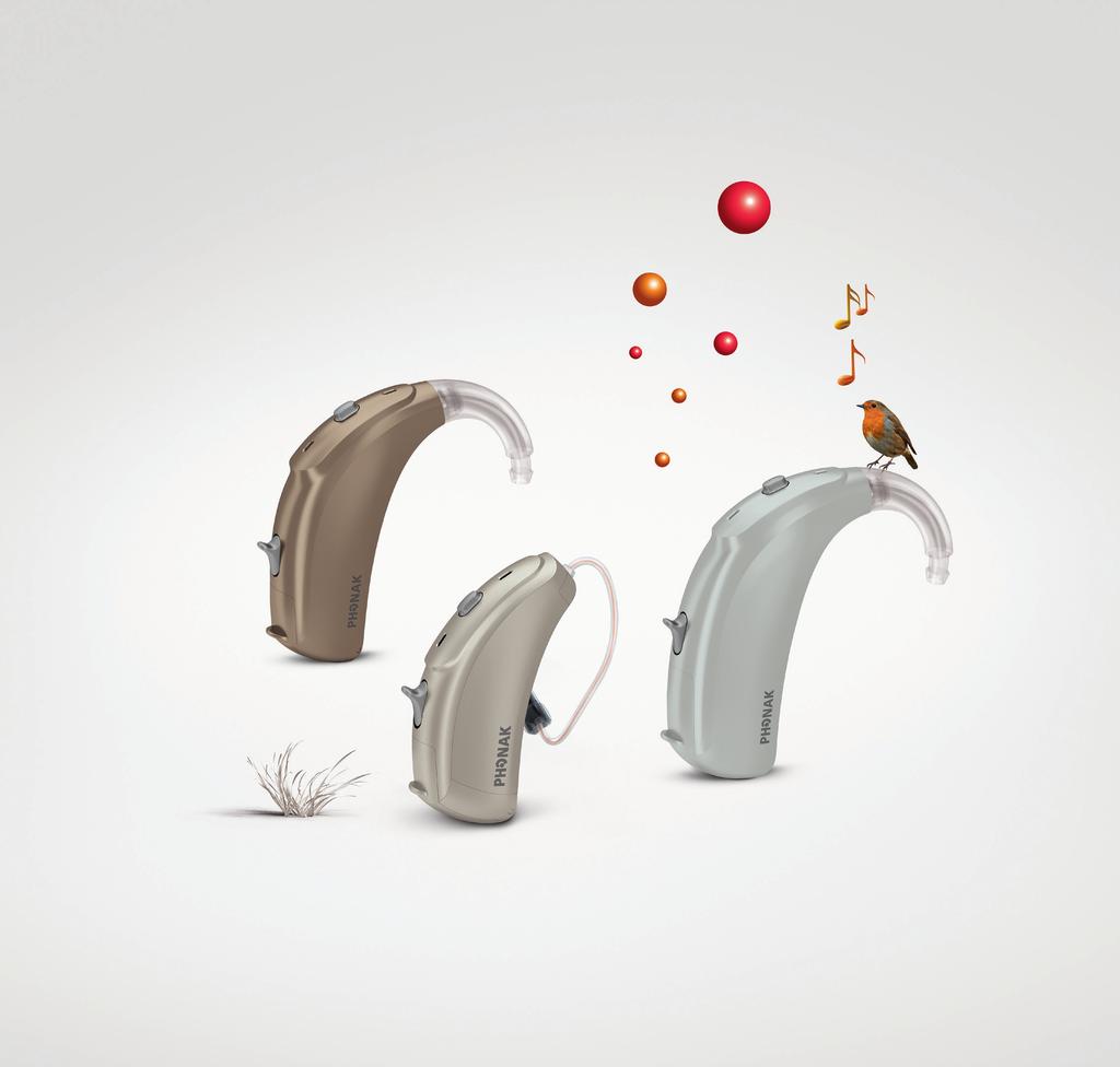 Phonak Naída TM Product information V Phonak Naída V provides enhanced hearing performance for people with severe to profound hearing loss.