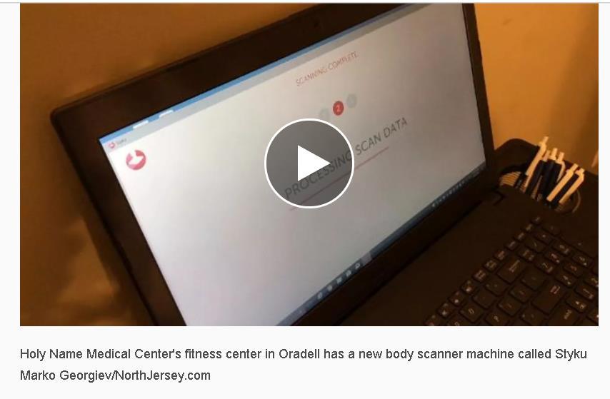 A device introduced last month at Holy Name s fitness center HNH Fitness goes a step further to produce a full body scan that measures a person s body shape and composition and indicates their risk