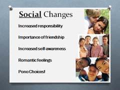 We ve gone over some of the physical changes occurring during puberty, but there are emotional changes happening too.