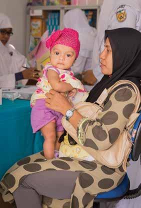 Polio-free status is maintained Table 5: AFP surveillance performance indicators, 211-216 The last polio case due to WPV was reported from Tenggara district, Aceh on 2 February 26.