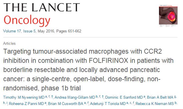 Targeting tumor infiltrating macrophages (TAMs) and myeloid derived suppressor cells Targeting