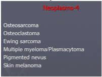 marginal zone lymphoma Mantle cell lymphoma Follicular lymphoma Marginal zone lymphoma Hairy cell leukemia Plasmacytoma/plasma cell myeloma Diffuse large B-cell lymphoma Burkitt lymphoma III.