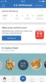 Changing your calories and macronutrients MYFITNESSPAL: SETTING NUTRITION GOALS The simplest way to change your calorie and macronutrient goals is by using the