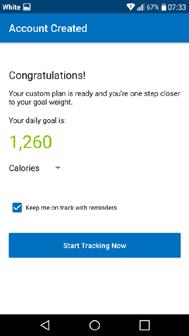 MYFITNESSPAL: SETTING UP AN ACCOUNT STEP 9 That s it.