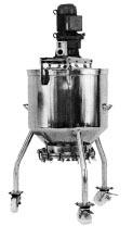 Ordering information Product Quantity/Pack size Code No. Fig. 5. A stainless steel batch tank equipped with a stirring system.