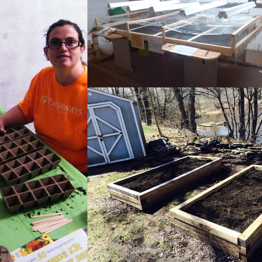 Synergies SHIMI Garden Project (with Pathways) funded by DHW for a second year Emergency Kit project (Homelessness Partnering Strategy) supported