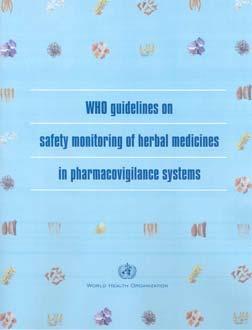 control of homeopathy medicines (in press) WHO guidelines on