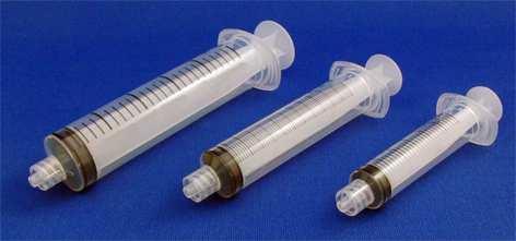 In the case of a 10ml syringe, spray twice or three times by repeating steps 4 and 5.