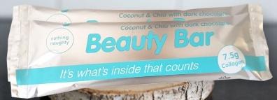 Beauty Bar Coconut & Chia with Dark Chocolate It s what s on the inside that counts 7.