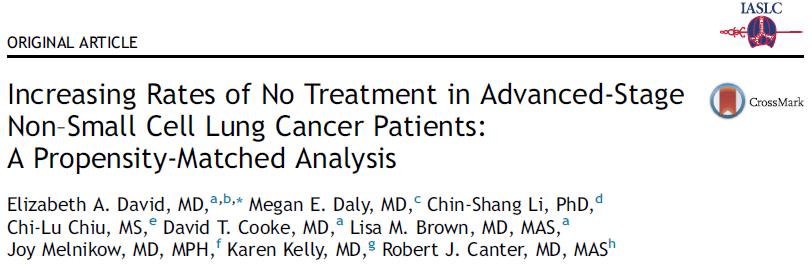 NSCLC 1 ST LINE CHEMOTHERAPY Is it for all patients in practice?