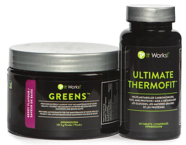 REBOOT : EVERY DAY Greens Berry Flavour and Ultimate ThermoFit work together to fuel your body with the nutrition it needs to REBOOT and fire up your metabolism.