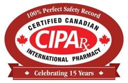 CANADIAN INTERNATIONAL PHARMACY ASSOCIATION (CIPA) Celebrating 15 years serving millions of patients with safe and affordable maintenance medications, with a 100 percent perfect safety record Who is