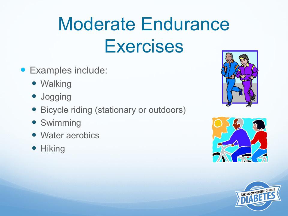 Ask which of these exercises participants prefer to do on a regular basis.