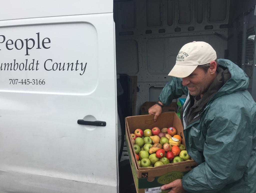 Last year our Gleaning program collected 56,132 lbs of fresh fruits and vegetables from local farmers, orchards, ranchers, and other local producers, local Food Drives collected 170,877 lbs of food