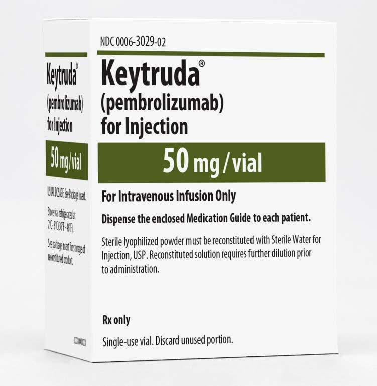 KEYTRUDA: The first anti-pd-1 therapy approved in the U.S.