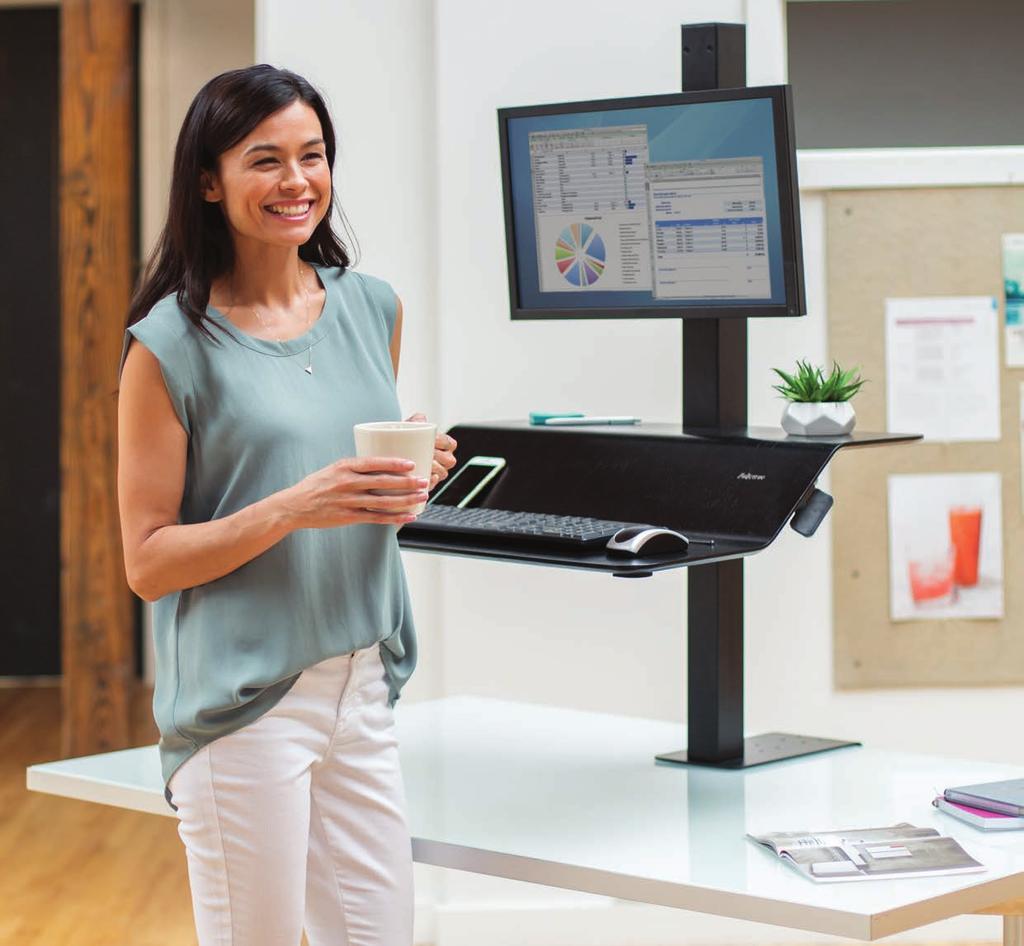 Be the best at your desk Thank you for choosing Fellowes Sit-Stand - your dynamic