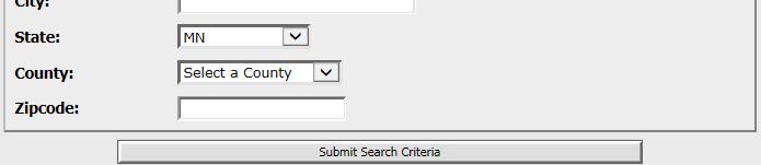 Name field box. Step 5: Click Submit Search Criteria.