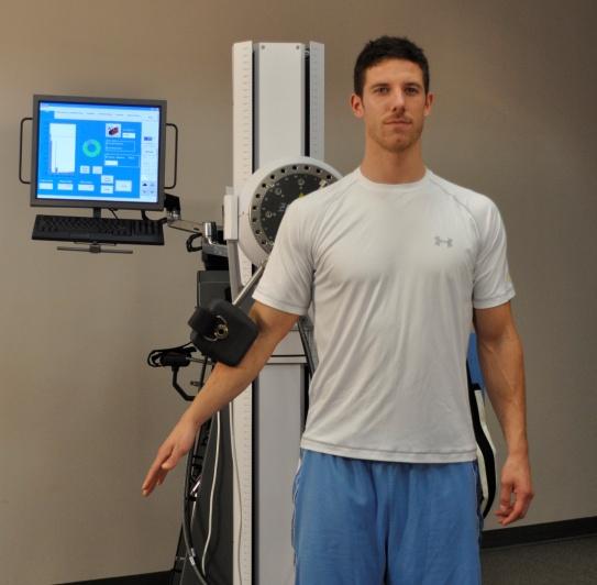 For a more effective shoulder ROM, have the client rotate the hand to a supinated position.