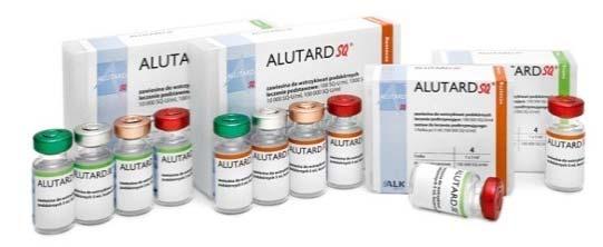 ALK - Products Allergy immunotherapies SCIT (subcutaneous immunotherapy)