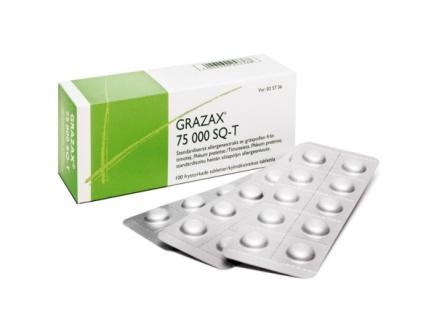 Tablet development on track AIT pipeline Product GRAZAX Grass ARC* Geography Europe Pre-clinical Phase I Phase II Phase III Filing (exp.