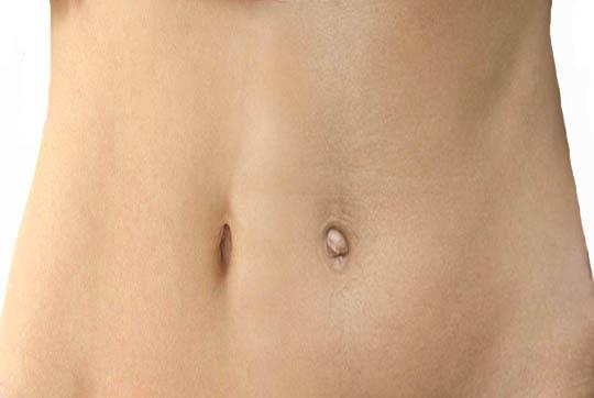 tip is the center of the navel The periumbilical