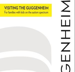 Sign: VISITING THE GUGGENHEIM For families