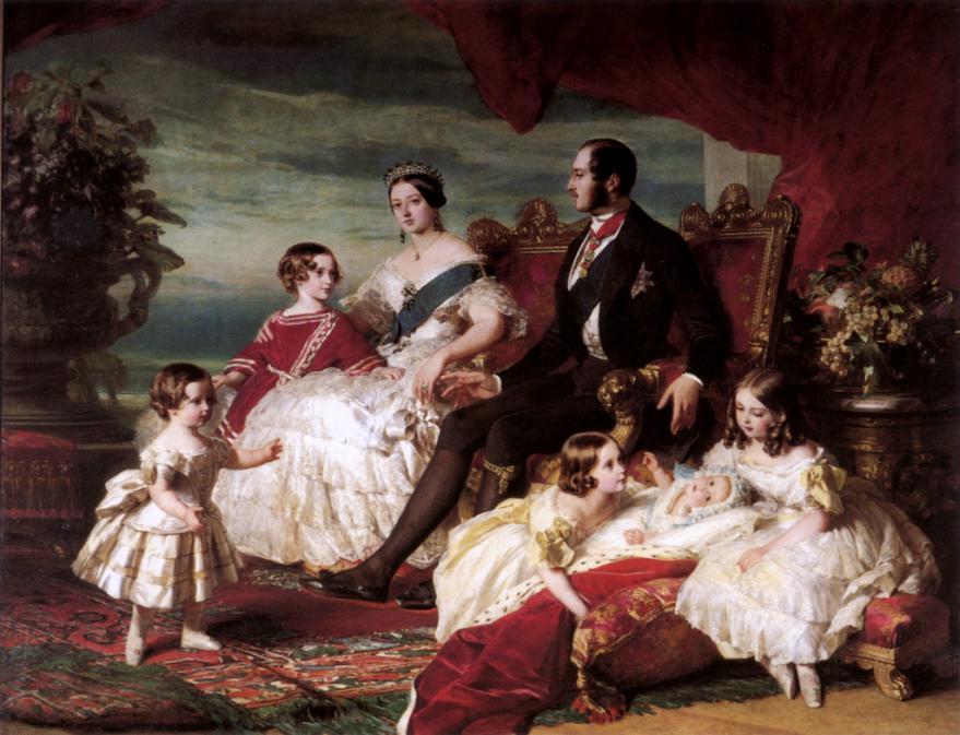 They had 8 more children: Edward (1841), Alice (1843), Alfred (1844), Helena (1846), Louise (1848), Arthur (1850), Leopold (1853), and Beatrice (1856).