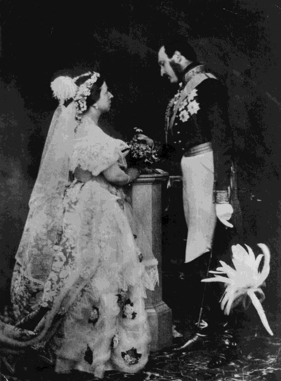 Victoria and Albert s wedding Victoria was the first to start the trend of wearing a