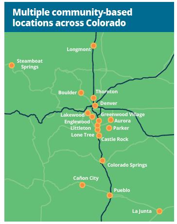 Leading the Way in Cancer Care 17 Locations across the Front Range RMCC sees nearly 10,000 new cancer