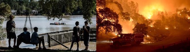 Fire and Water SVdP Responds to Wildfires, Floods and other Disasters Devastating wildfires have ravaged parts of California and dangerous flooding has overwhelmed South Carolina.