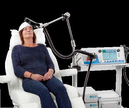 Reliable Research Solutions for all your needs Treatment Chair & Super Flex-arm The specially designed neck rest and vacuum pillow ensures stable positioning of the head.