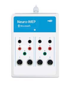 CUTTING EDGE EMG MACHINES Neuro-MS can interface with EMG machines of most world-known manufacturers.