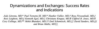 Exchange Nailing Increase IMN by > 2 mm Ream Statically locked Correction of Endocrine abnormalities Exchange Nailing Increase IMN by > 2 mm Ream Statically locked Correction of Endocrine