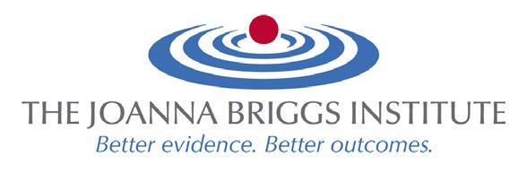 Starting point Group Knowledge JBI Joanna Briggs institute (University of Adelaide) Aims to provide high quality