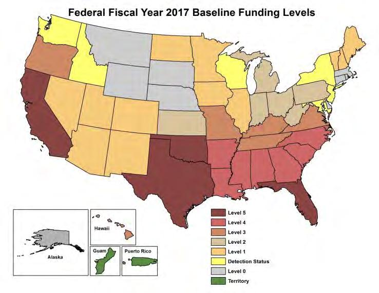 National Strategy to Manage Feral Swine Environmental conditions and laws on feral swine vary among states. Need to allow flexibility to manage operational activities at the state level.