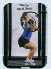 Front Squat Purpose: To develop strength in the quadriceps, adductors, hamstrings and gluteus maximus.