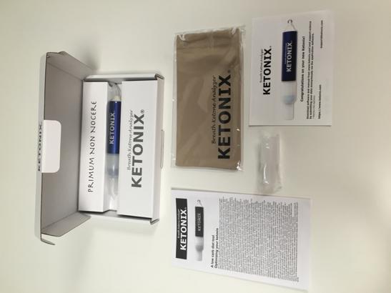 3 1. UNPACK AND POWER YOUR KETONIX In your box you will find: The KETONIX An extra mouthpiece Storage Bag Brief instruction manual and warranty details.
