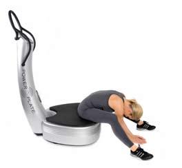 Massage can also help increase circulation and reduce cellulite. The massage exercises in this protocol can be performed daily on the Power Plate machine. 7 1.