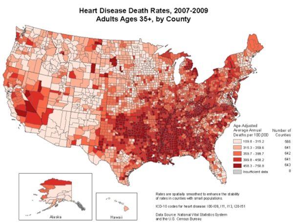 Statistics on Heart Disease In 2016, heart disease caused about 1 in every 3 deaths Leading cause of death in the US 801,000 deaths per year due