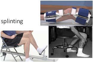 Try to mobilize early and often CPM Bicycle Early PT Patella mobilization