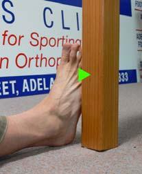 Isometric Strengthening Exercises Do these exercises to strengthen the muscles around your ankle. This will provide added support to the joint.