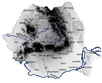 Geographical delimitations by natural barriers in Romania Diagram 5 o Carpathian Mountains Chain o Rivers Rabies