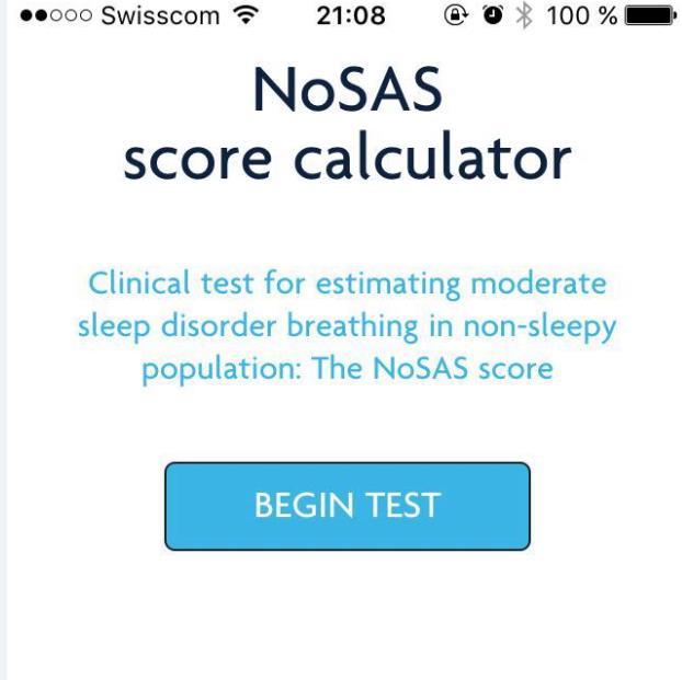Free «NoSAS» application available