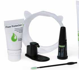 Economical & Hygienic Delivery Form - Fluor Protector S s dispensing tube allows precise dosing and minimises waste. One 7g sufficient for 30 full adult dentitions.
