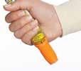 How to use EpiPen and EpiPen Jr Auto-injectors. Remove the EpiPen Auto-Injector from the carrier tube and follow these 2 simple steps: 1 Hold firmly with orange tip pointing downward.