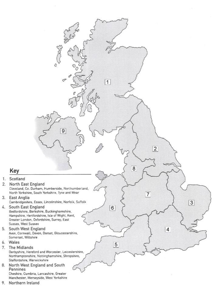 Heritage Trust Network operates across the UK with Area Representatives in six English regions and the three