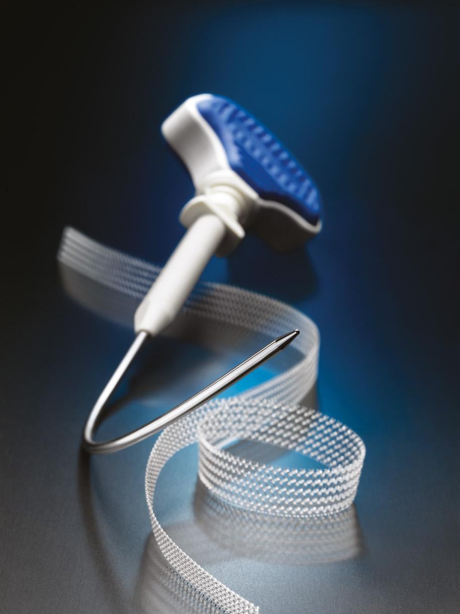The & Advantage Transvaginal Mid-Urethral Sling Systems are retropubic offerings designed to create a new standard for Obtryx II Designed for greater ergonomics, needle stability, and control during